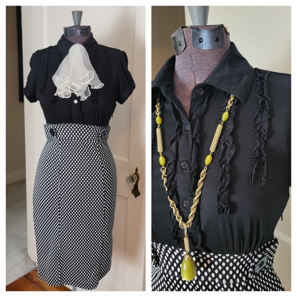 Retro Wiggle Dress